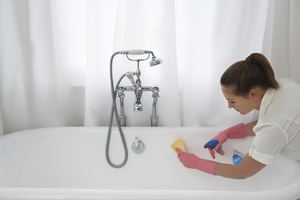 Как удалить пятна в ванне