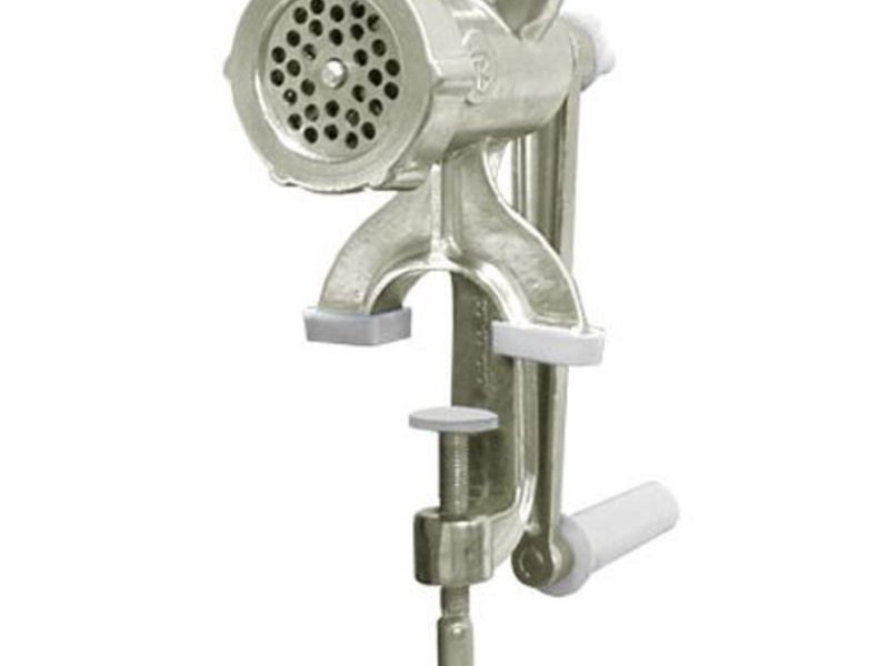 Мясорубка на ручном рычаге