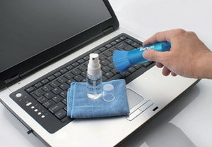 Перечень необходимых материалов и приспособлений для очистки ноутбука