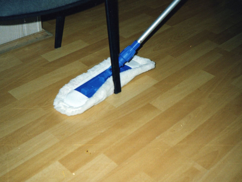 Универсальная швабра с тряпкой.