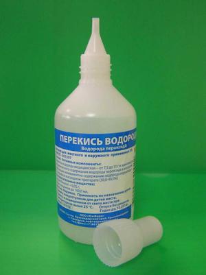 Трехпроцентный раствор перекиси водорода 