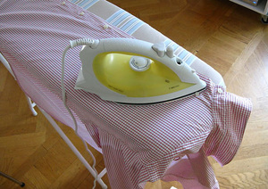 Как выгладить сорочку с длинным руковом