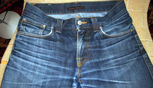 После сушки можно одеть джинсы и выходить на улицу!