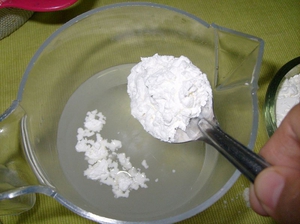 Каким раствором накрахмалить салфетку