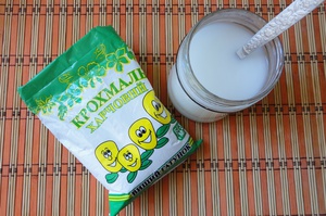 Технология накрахмаливания вещи