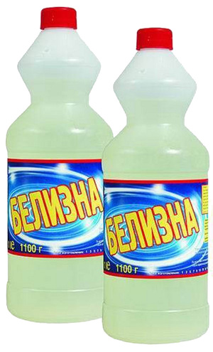 Отбеливание тюли с использованием покупных составов