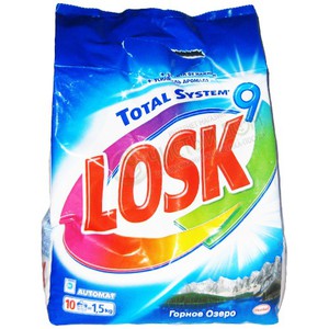 Порошок автомат Loskзаслужил много положительных отзывов.