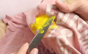 Масляные краски оттираются жирными веществами.