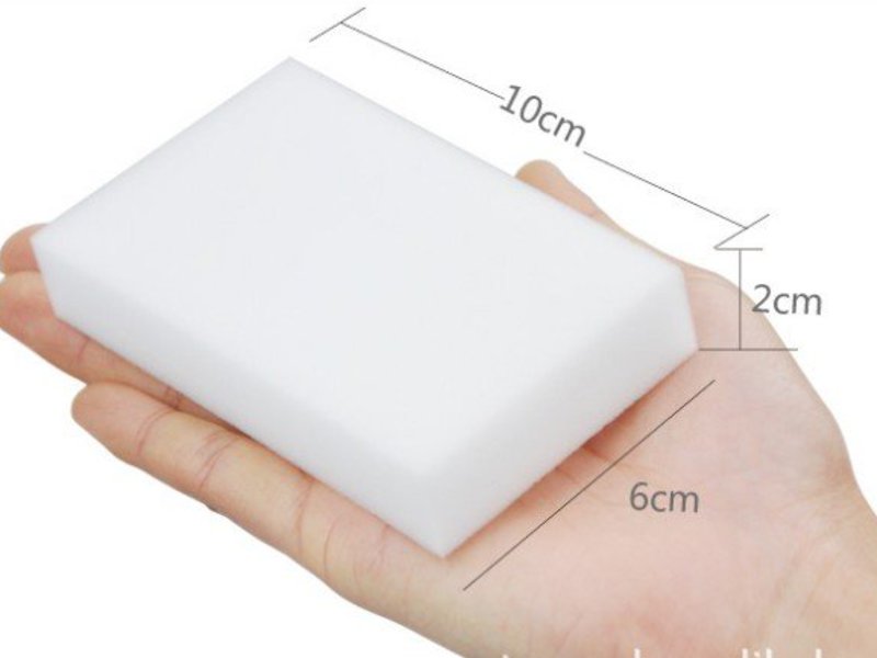 В чем особенность у меламиновой губки