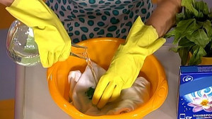 Описание эффективных способов отстирывания с ткани плесени