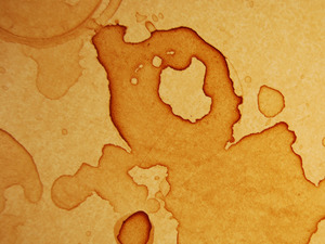 Как просто вывести кофейное пятно