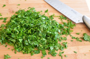 Как засолить петрушку