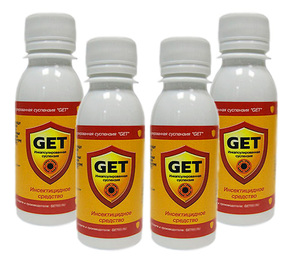 Препарат Get - представитель последних разработок против клопов.