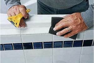 Очистка силиконового герметика