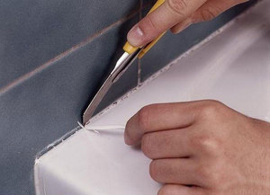 Инструменты для очистки силиконового герметика